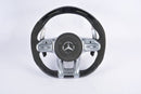 Steering Wheel For Mercedes Benz / CLA / CLS / E / G / GLA / GLE / S Class Carbon Fiber