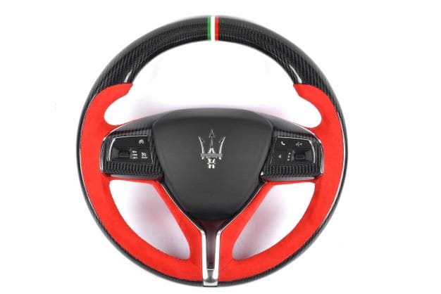 Steering Wheel For Maserati Ghibli Carbon Fiber