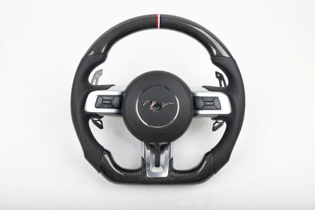 Steering Wheel For Ford Mustang GT Shelby Carbon Fiber