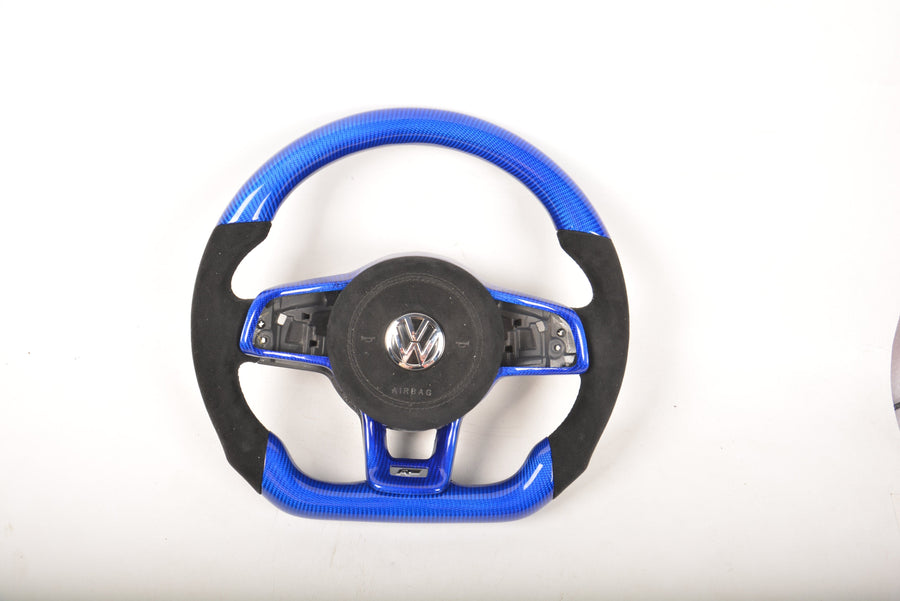 Steering Wheel For Volkswagen GTI Carbon Fiber