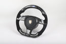 Steering Wheel For Porsche Panamera Cayenne Macan Carbon Fiber