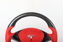 Steering Wheel For Tesla Model 3 & Model Y Carbon Fiber