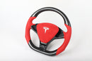 Steering Wheel For Tesla Model 3 & Model Y Carbon Fiber