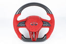 Steering Wheel For Infiniti Q50 QX50 Q60 QX60 Carbon Fiber