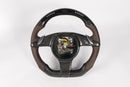 porsche cayenne carbon fiber steering wheel