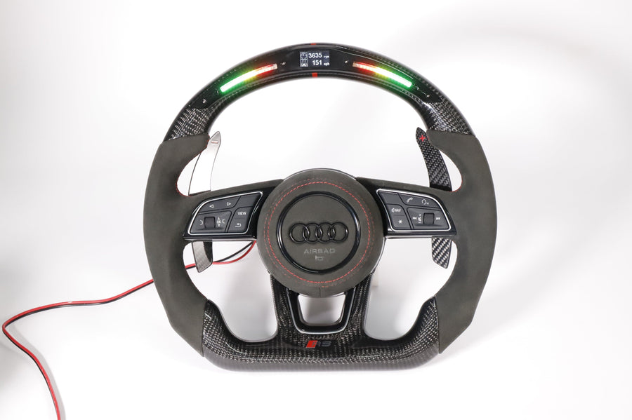 Audi Custom Carbon Steering Wheel