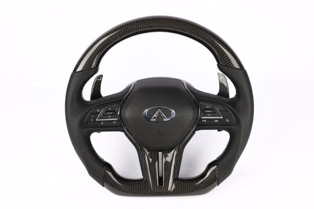 Steering Wheel For Infiniti Q50L Carbon Fiber