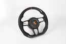 Steering Wheel For Porsche 911 GT3 Boxster Cayman Panamera Macan Carbon Fiber