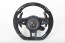 Steering Wheel for Porsche 911 GT3 Boxster Cayman Panamera Macan Forged Carbon