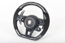 Steering Wheel for Porsche 911 GT3 Boxster Cayman Panamera Macan Forged Carbon