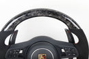 Steering Wheel for Porsche 911 GT3 Boxster Cayman Panamera Macan Forged Carbon