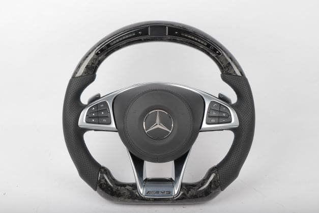 Steering Wheel For Mercedes Benz C63s AMG Carbon Forged